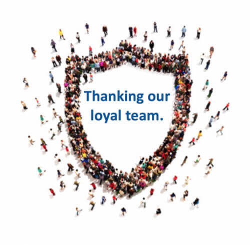 Recognising our long-term employees.